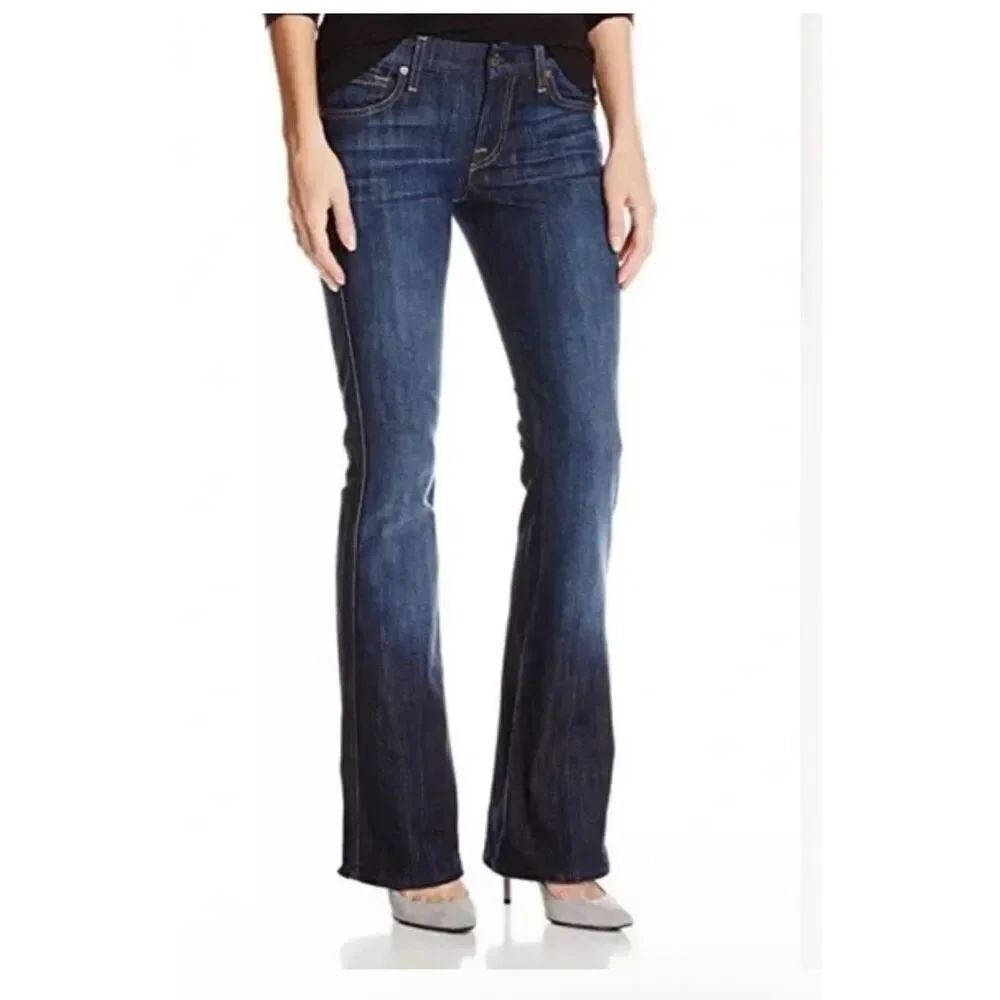 7 for all man kind A pocket blue jeans 29